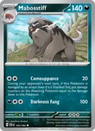 Reference image of Mabosstiff, Paldea Evolved