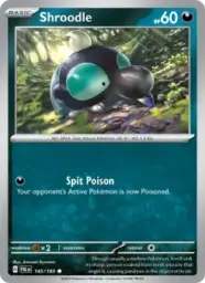 Reference image of Shroodle, Paldea Evolved