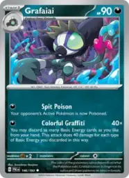 Reference image of Grafaiai, Paldea Evolved