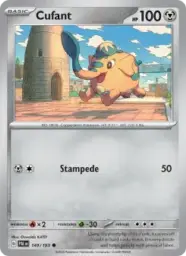 Reference image of Cufant, Paldea Evolved