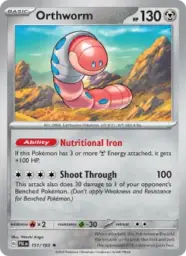 Reference image of Orthworm, Paldea Evolved