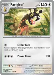 Reference image of Farigiraf, Paldea Evolved