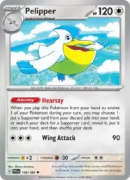 Reference image of Pelipper, Paldea Evolved