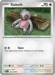Reference image of Slakoth, Paldea Evolved