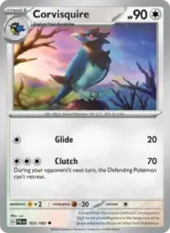 Reference image of Corvisquire, Paldea Evolved