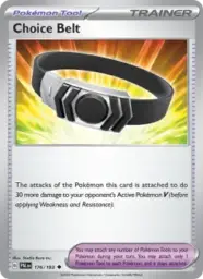 Reference image of Choice Belt, Paldea Evolved