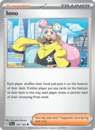 Reference image of Iono, Paldea Evolved