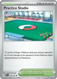 Reference image of Practice Studio, Paldea Evolved