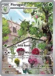 Reference image of Floragato, Paldea Evolved