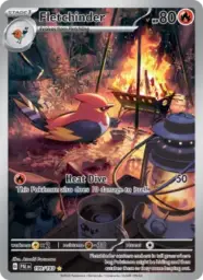 Reference image of Fletchinder, Paldea Evolved