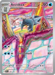 Reference image of Arctibax, Paldea Evolved