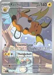 Reference image of Raichu, Paldea Evolved