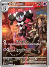 Reference image of Gothorita, Paldea Evolved