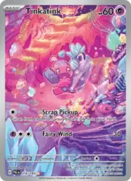 Reference image of Tinkatink, Paldea Evolved