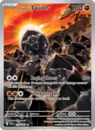 Reference image of Paldean Tauros, Paldea Evolved