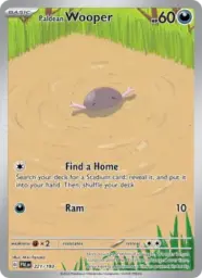 Reference image of Paldean Wooper, Paldea Evolved