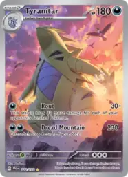 Reference image of Tyranitar, Paldea Evolved