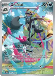 Reference image of Grafaiai, Paldea Evolved