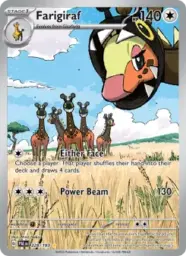 Reference image of Farigiraf, Paldea Evolved
