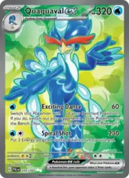 Reference image of Quaquaval ex, Paldea Evolved