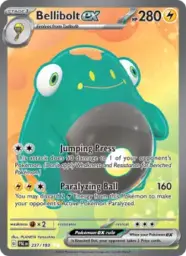 Reference image of Bellibolt ex, Paldea Evolved