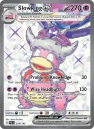 Reference image of Slowking ex, Paldea Evolved