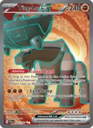 Reference image of Ting-Lu ex, Paldea Evolved