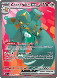 Reference image of Copperajah ex, Paldea Evolved