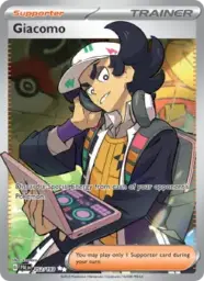 Reference image of Giacomo, Paldea Evolved