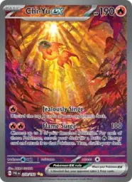 Reference image of Chi-Yu ex, Paldea Evolved