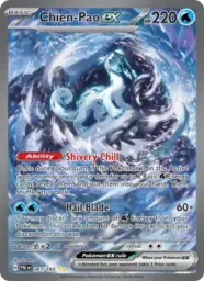 Reference image of Chien-Pao ex, Paldea Evolved