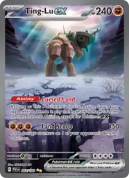 Reference image of Ting-Lu ex, Paldea Evolved