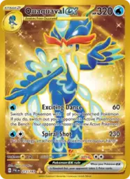 Reference image of Quaquaval ex, Paldea Evolved