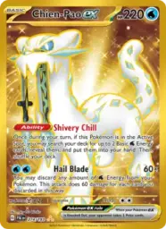 Reference image of Chien-Pao ex, Paldea Evolved