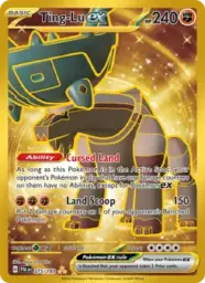 Reference image of Ting-Lu ex, Paldea Evolved