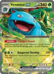 Reference image of Venusaur ex, 151