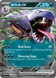 Reference image of Arbok ex, 151