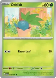 Reference image of Oddish, 151