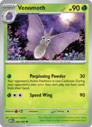 Reference image of Venomoth, 151
