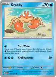 Reference image of Krabby, 151