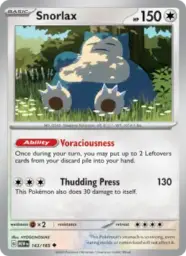 Reference image of Snorlax, 151