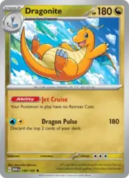 Reference image of Dragonite, 151