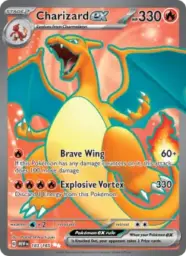 Reference image of Charizard ex, 151