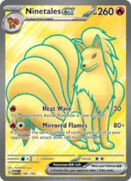 Reference image of Ninetales ex, 151