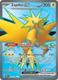 Reference image of Zapdos ex, 151