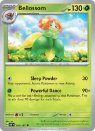 Reference image of Bellossom, Obsidian Flames