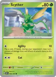 Reference image of Scyther, Obsidian Flames