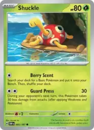 Reference image of Shuckle, Obsidian Flames