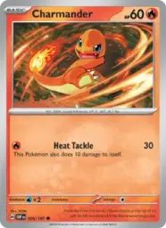 Reference image of Charmander, Obsidian Flames