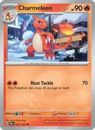 Reference image of Charmeleon, Obsidian Flames